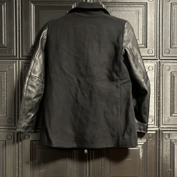 Gap Leather sleeve coat - Picture 2 of 6